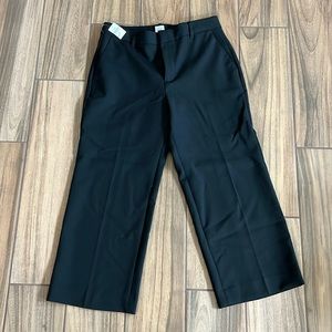 GAP Womens Black Wide-Leg Trousers NWT